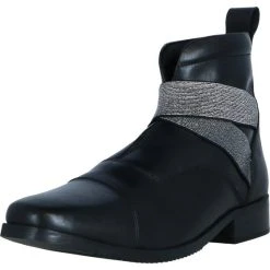 Imperial Riding Jodhpurs Black-Silver Lurex 40