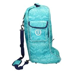 Boot Bag Imperial Riding Shiny Snake Mid Green