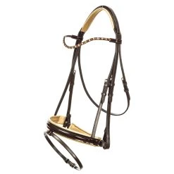 Bridle Imperial Riding IRHDi Layla Brown-Gold
