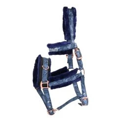 Cavesson Imperial Riding Ambient Hide And Ride Dark Blue