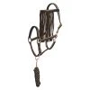 Halter Imperial Riding With Fly Fringe Mid Brown -Equestrian sports halter imperial riding with fly fringe mid brown 1500x1500 85344