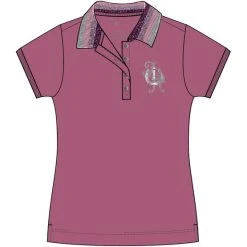 Imperial Riding Polo Shirt Frenzie Violet Rose S