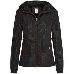 Imperial Riding Rain Coat Carly Black AOP