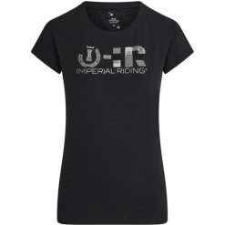 Imperial Riding T-Shirt Preppy Star Black L