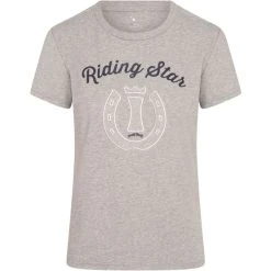 Imperial Riding Top IRHYou Shine Girl Grey Heather XS