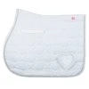 Saddle Pad Imperial Riding IRHSymbol White -Equestrian sports saddle pad imperial riding irhsymbol white 1500x1500 85968